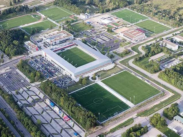 FC Bayern Campus Luftbild